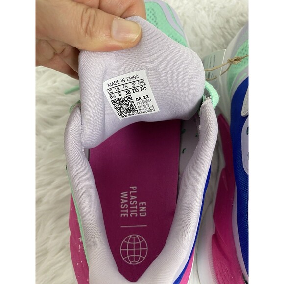 Adidas Adistar Running Shoes Women's Size US 6.5 Mint Green Multicolor Sport - Picture 7 of 12